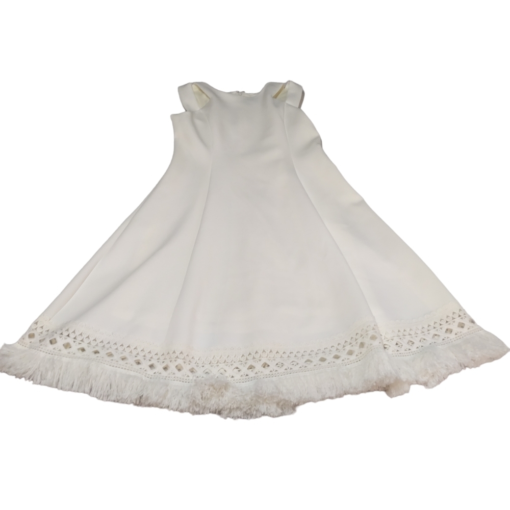 Donna Ricco White Sleeveless Dress - Picture 5 of 10